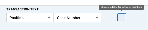 Transaction text ++